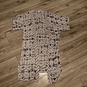 Sonoma short-sleeve Geometric Cardigan